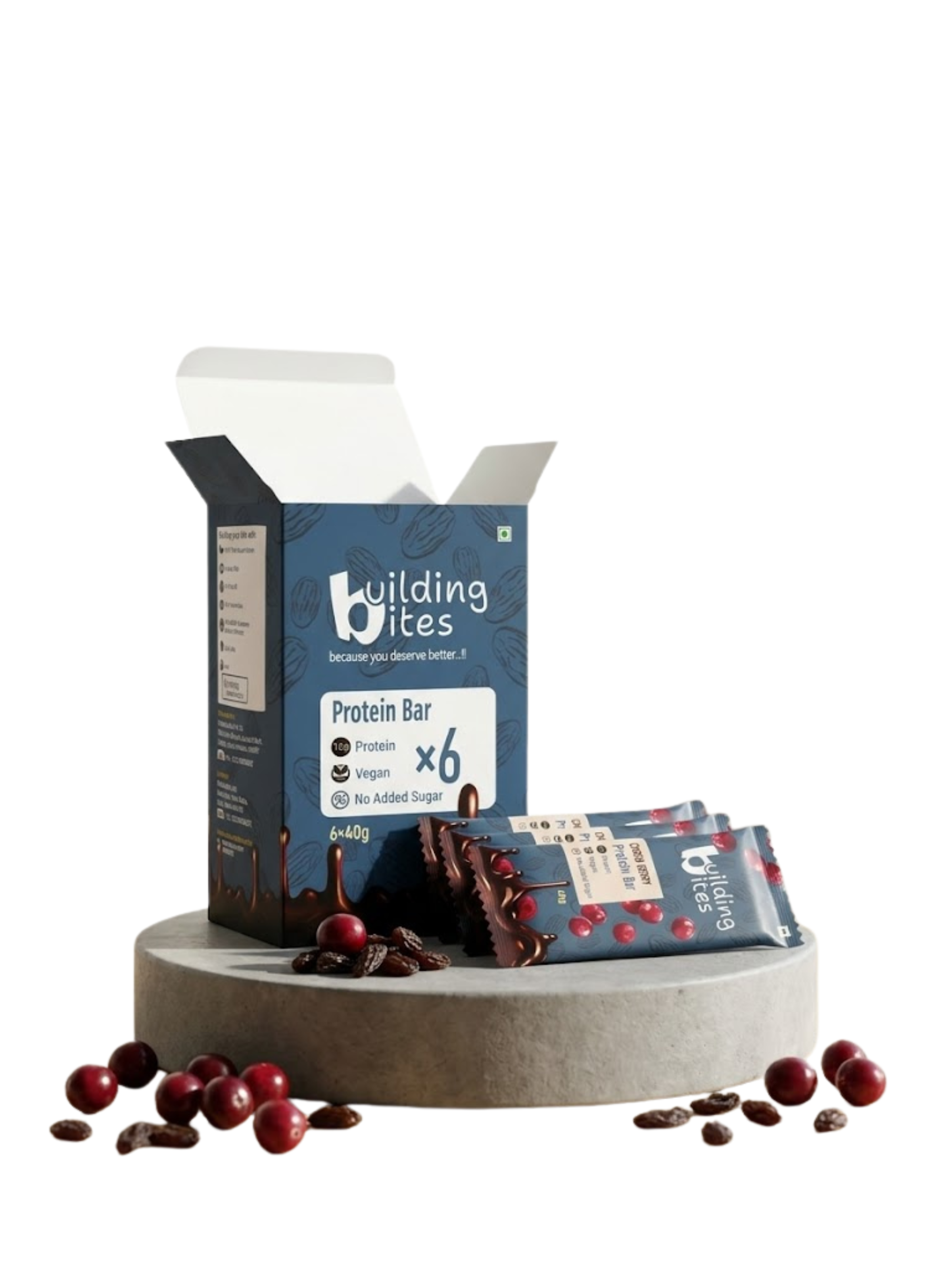 Chocoberry Protein Bar 1