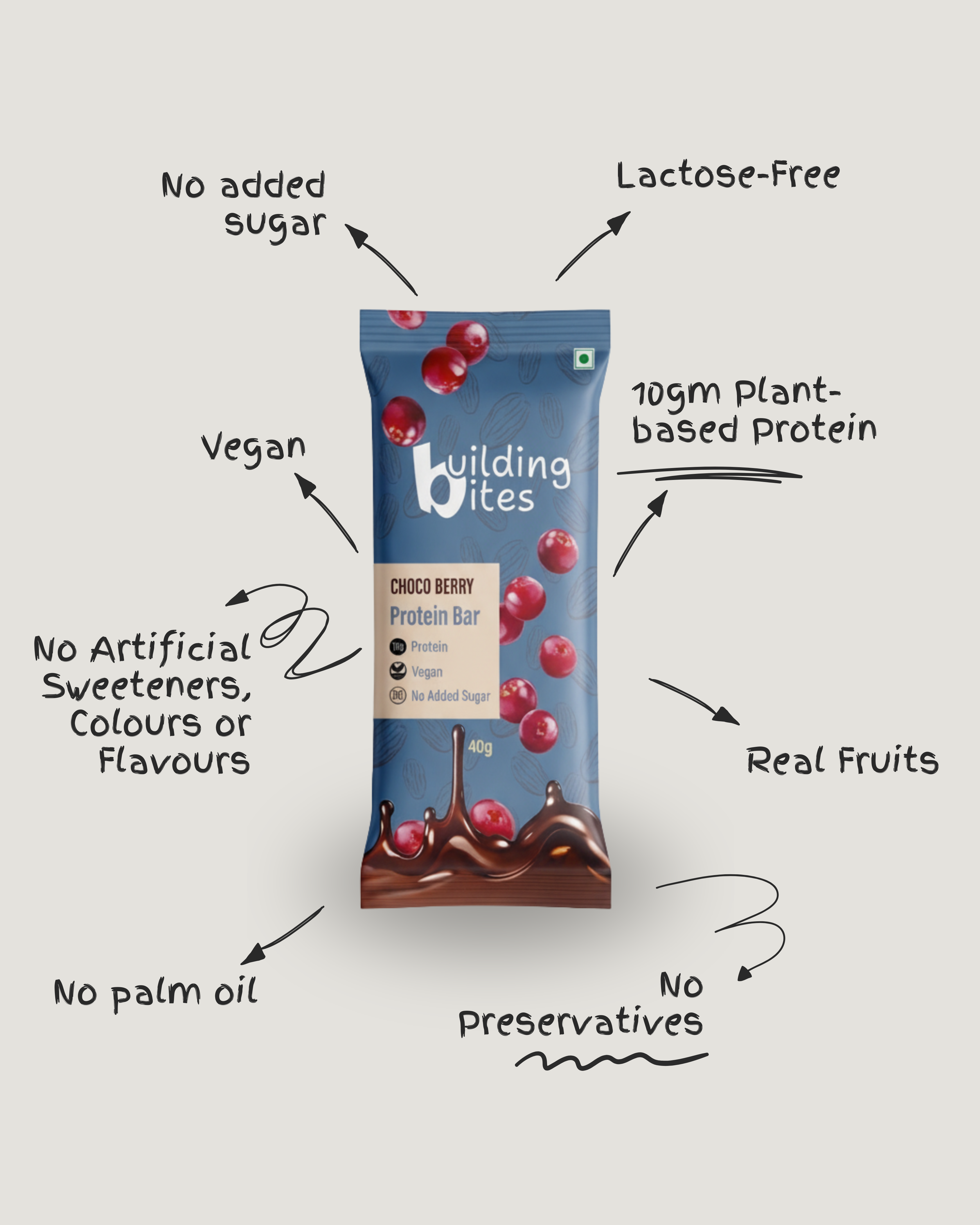 Chocoberry Protein Bar 2