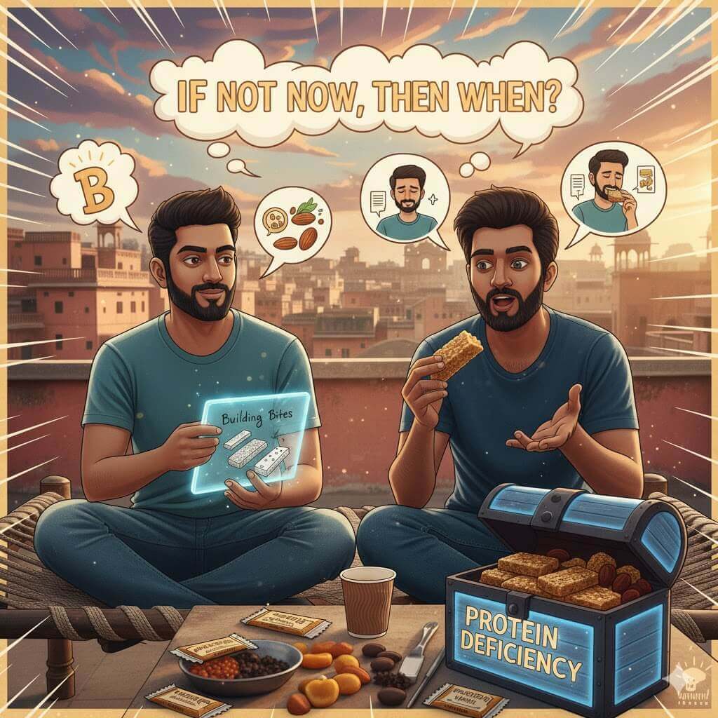 A picture of the Building Bites founders